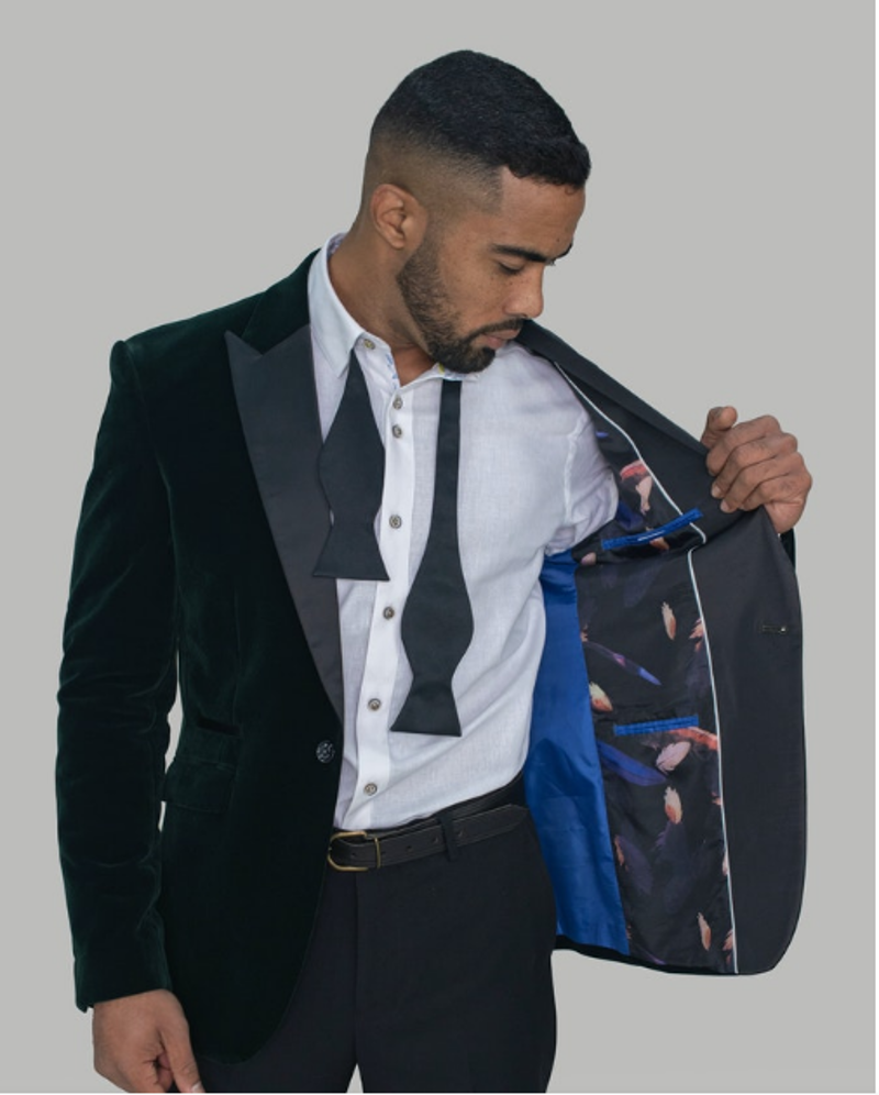 Cavani Rosa Forest Jacket Velvet-2